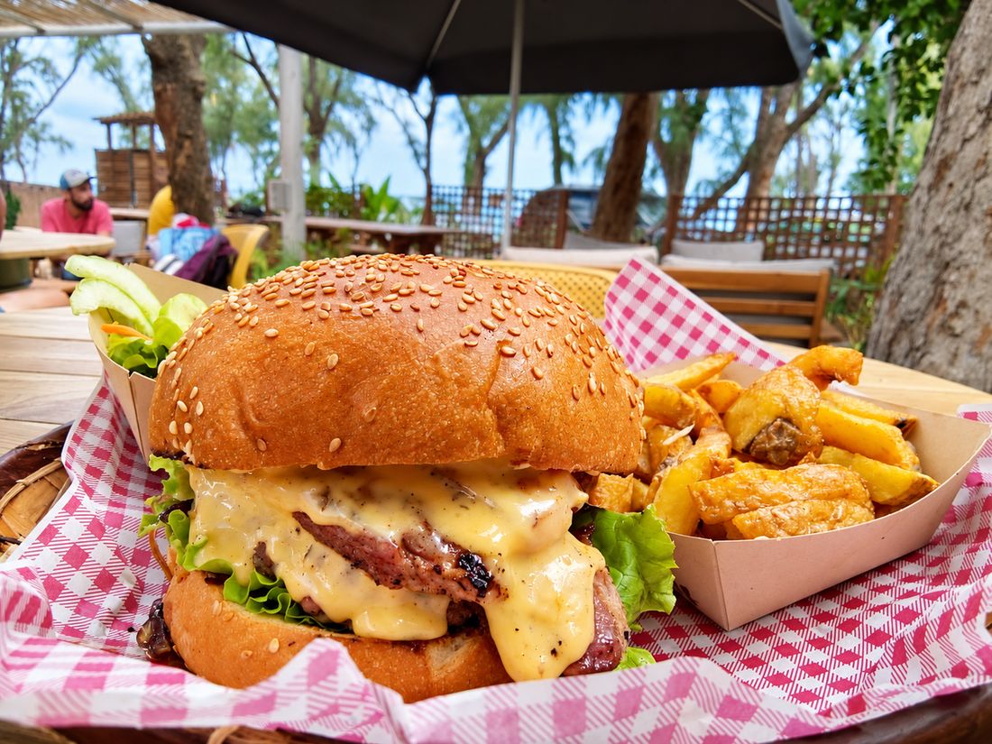 Burger Texas, servi aux Zembruns